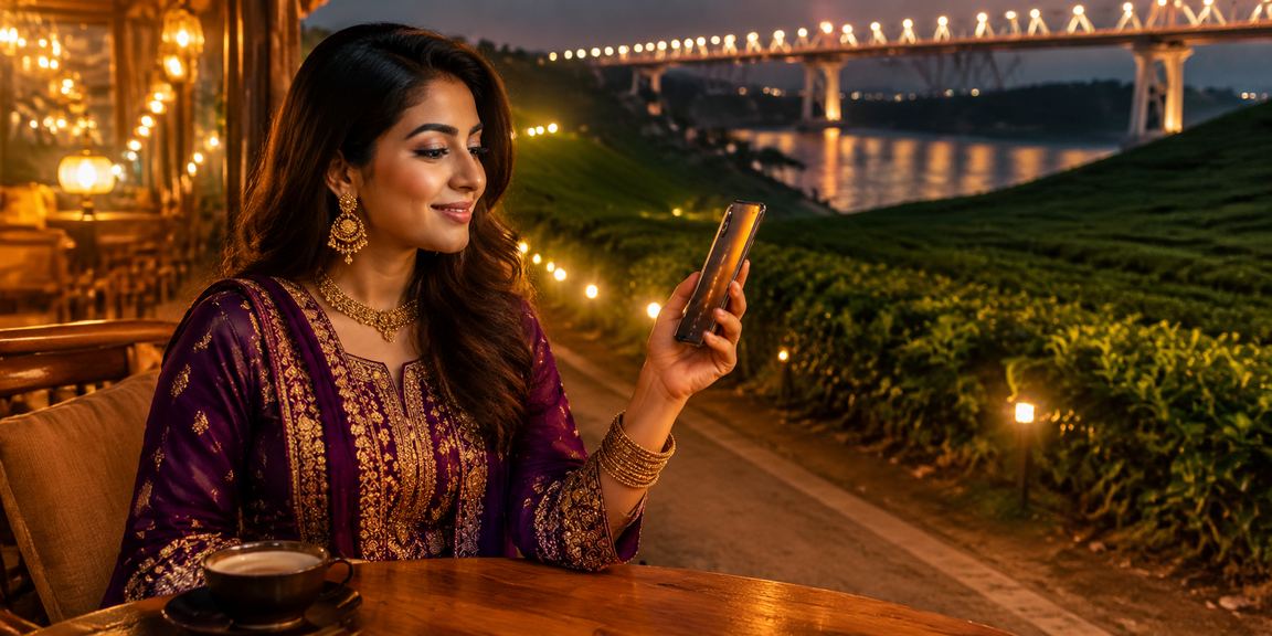 ময়মনসিংহে চা বাগানের পাশে গেমিং সেশন
